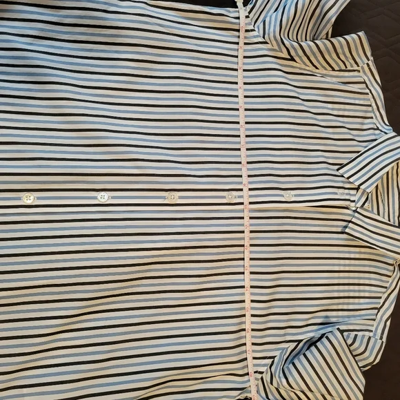 Striped Button-Up Shirt - Picture 6 of 10